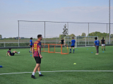 Laatste training seizoen 2023-2024 van 1e selectie S.K.N.W.K. (voetvolleytoernooitje) van donderdag 25 mei 2024 (85/314)